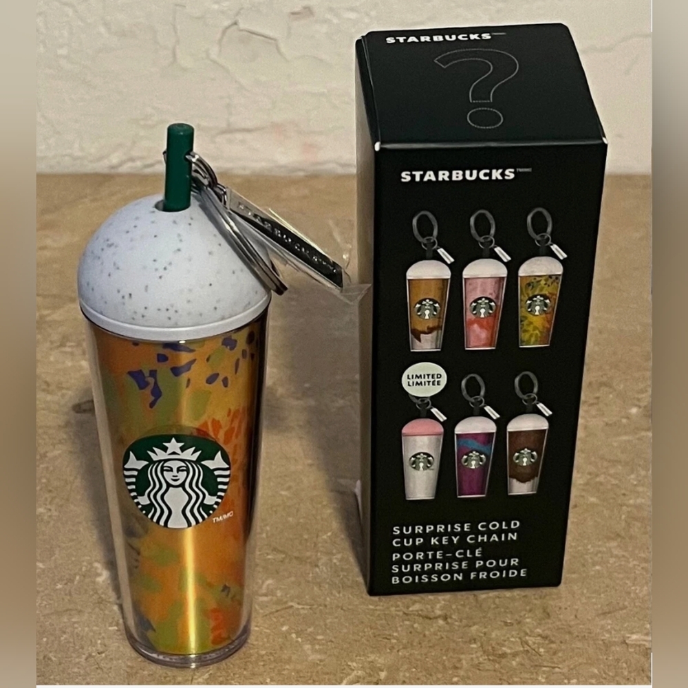 2025 Starbucks Surprise Cold Cup Keychain